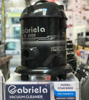جارو سطلی گابریلا مدل M9000(با 18ماه گارانتی معتبرشرکتی)(باموتور مسی پرقدرت)GABRIELA